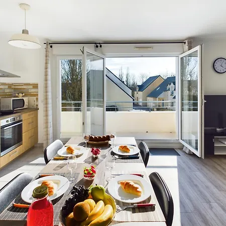 -indigo-t3 Avec Balcon Et 2 Places De Parking Concarneau
